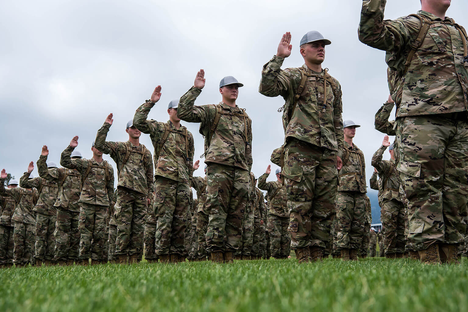 cadets marching