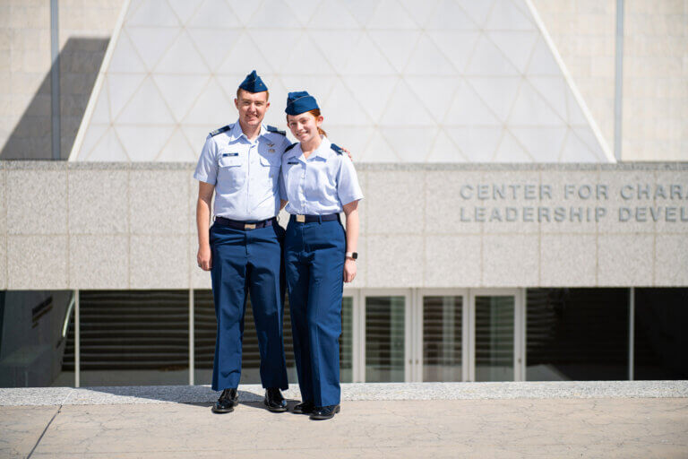 Siblings share first Parents’ Weekend as fellow cadets • United States