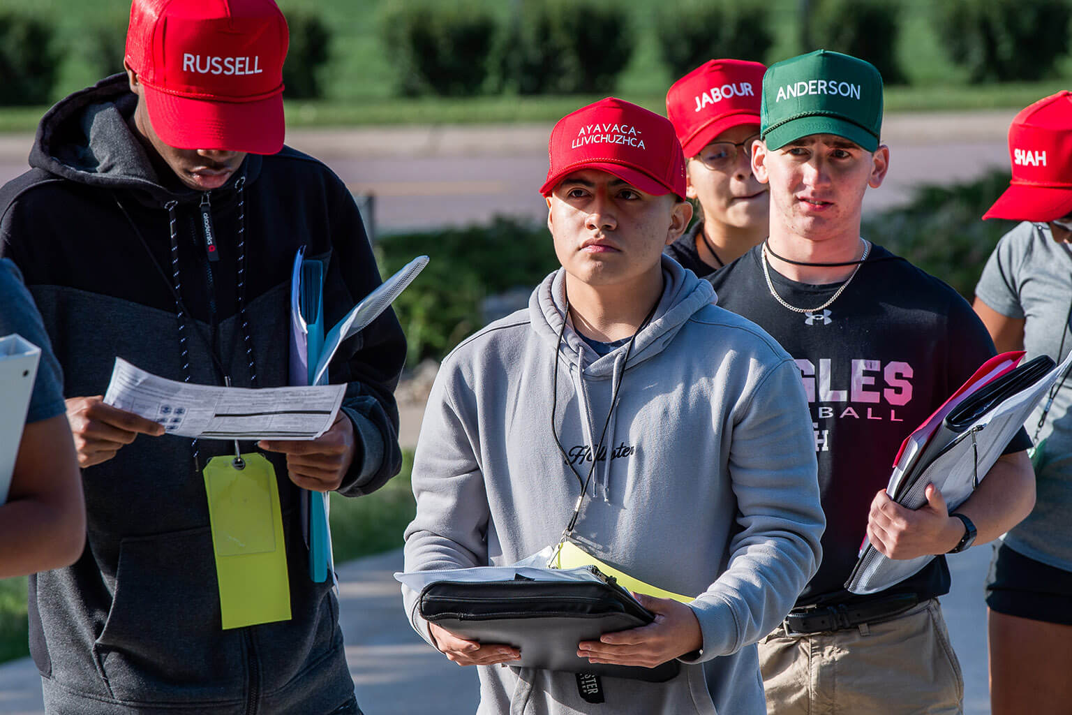 U.S. Air Force Academy Preparatory School cadet candidates 