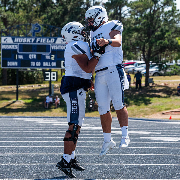 The Prep School football team takes on Trinity Valley Community College.