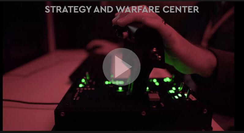 Strategy and Warfare Center video poster graphic