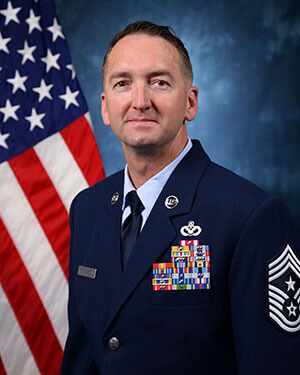 Official photo of Chief Master Sergeant Jeremy Schoneboom