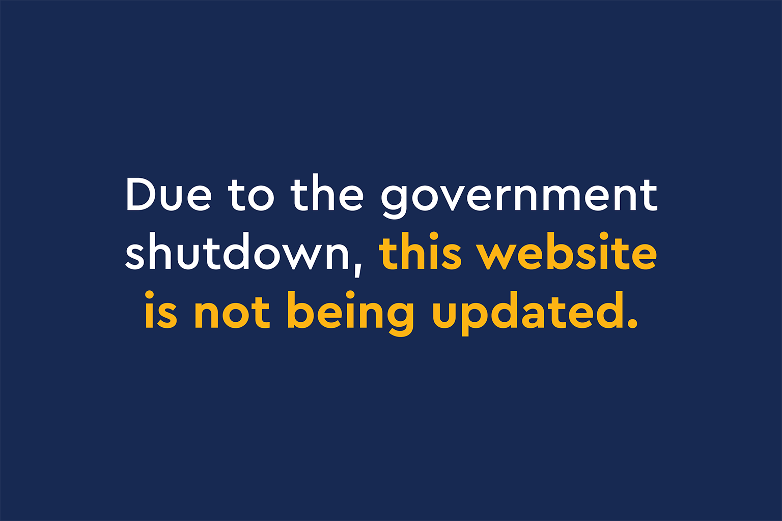 Shutdown Message 10-2023
