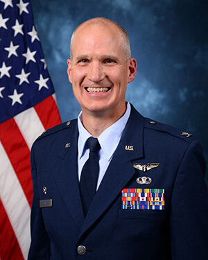 Official photo of Col. Stamp (10 MDG)