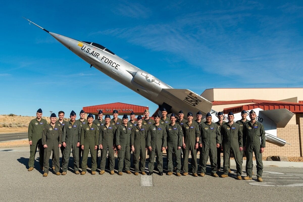 Test Pilot School Class 23-A at Edwards Air Force Base, CA