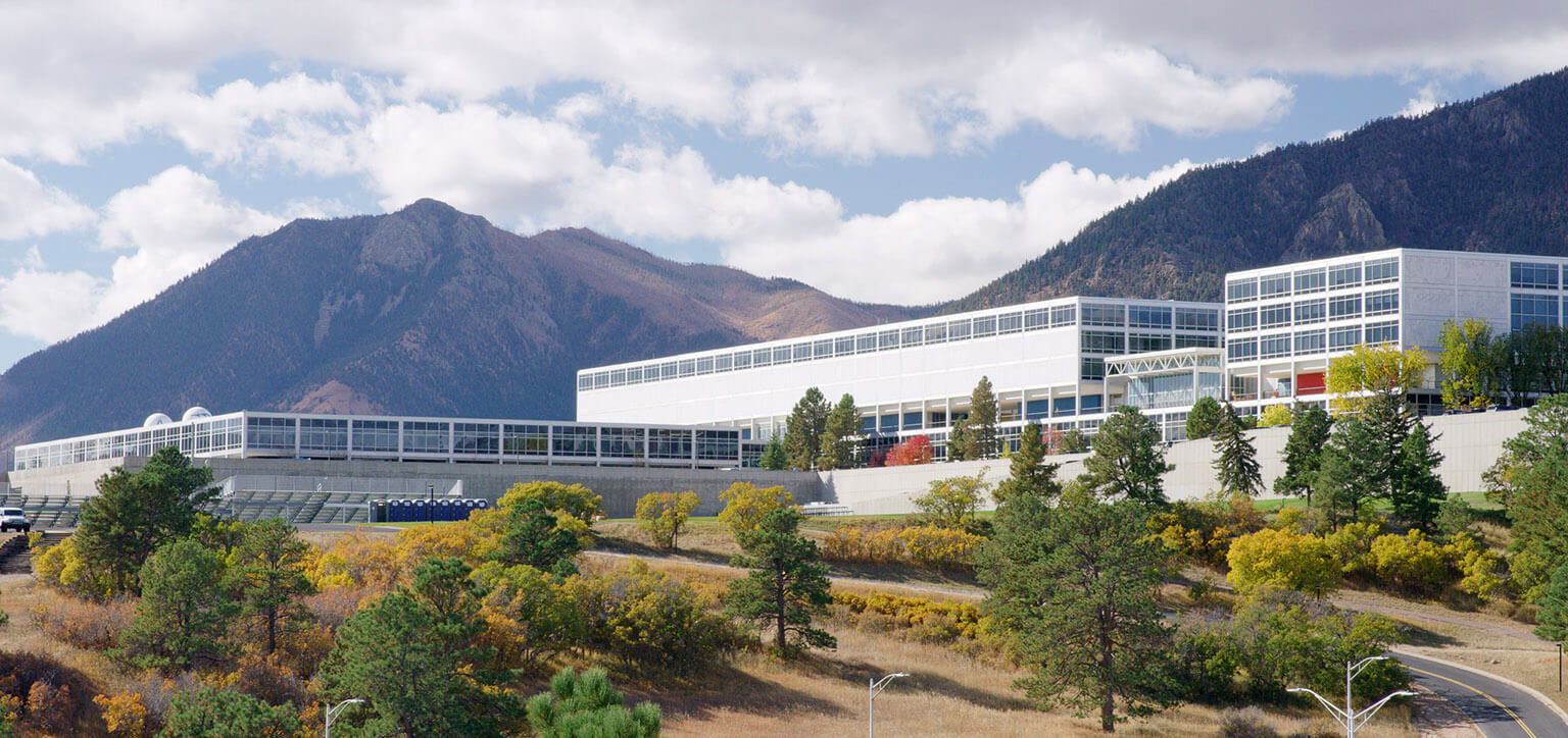 View of U.S. Air Force Academy