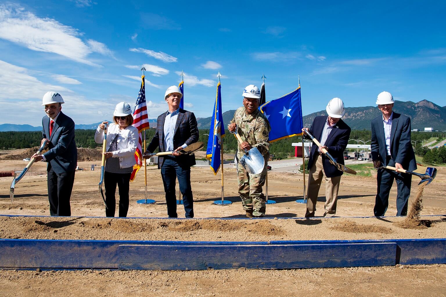 USAFA Visitor Center Ground Breaking