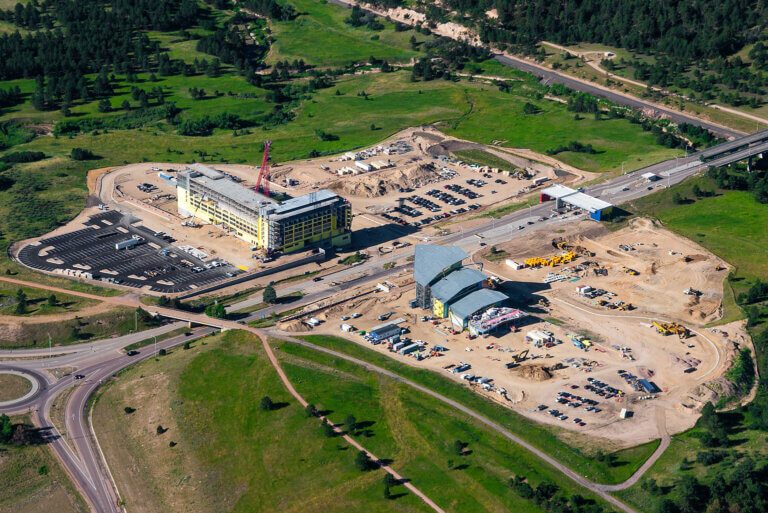 New Academy Visitor Center construction underway • United States Air ...