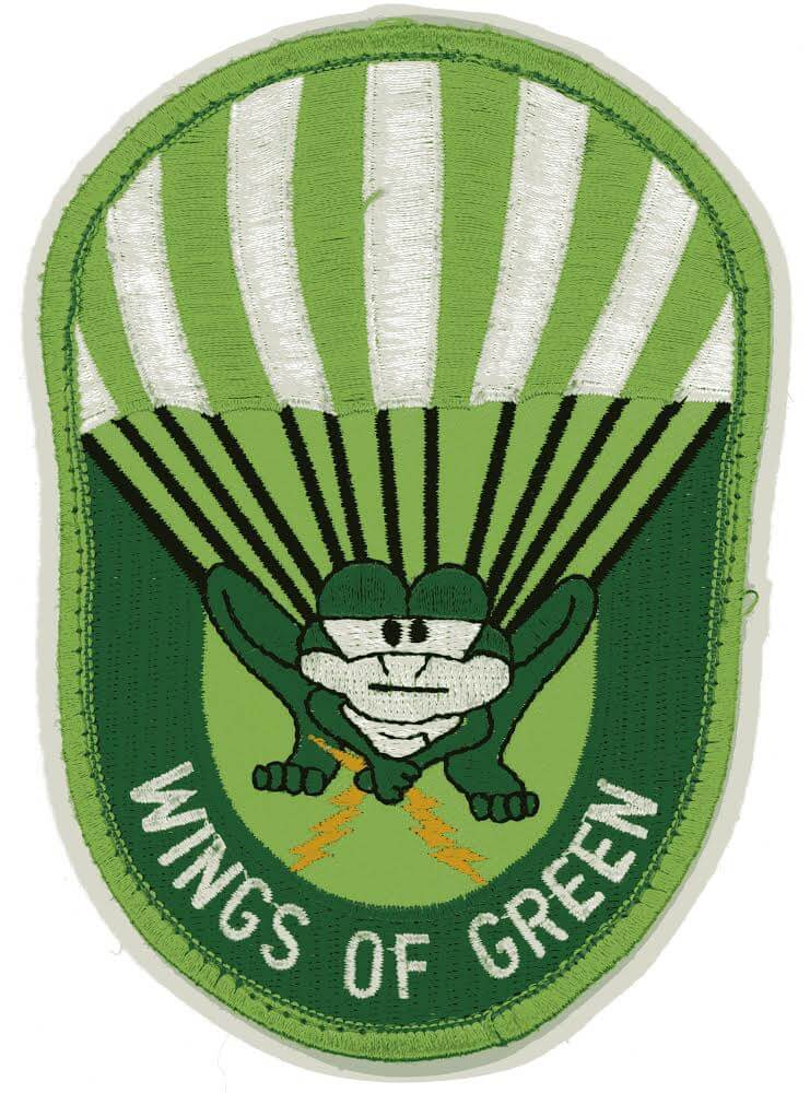 Wings of Green patch