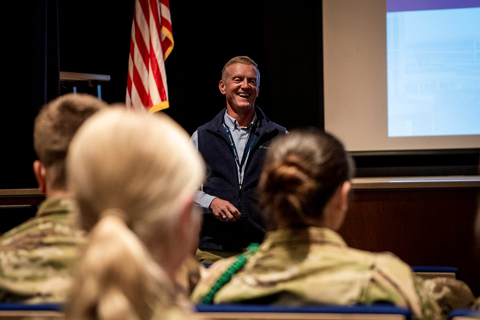 Mr. Paul Huffman presents a Leader of Character: Lifting Others workshop