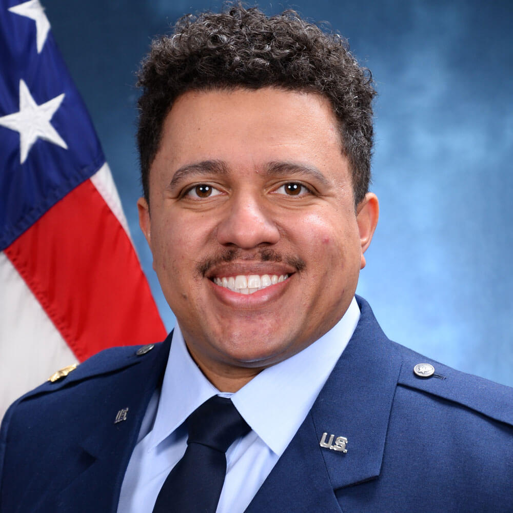 Official NCLS Bio Photo Maj. Kaz Moffett