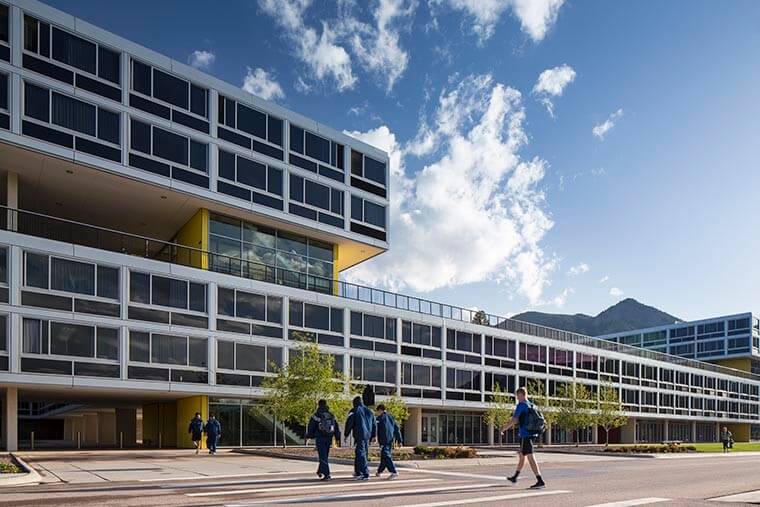 image of Vandenberg Hall at the U.S. Air Force Academy.